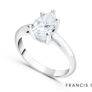 Francis Claire Lyra Moissanite Ring - 1.70 Carat DEF - Size 8